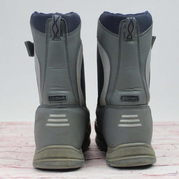 Kid's LL Bean Winter Boots Size 6 Boys Blue Kids S - Picture 3 of 8